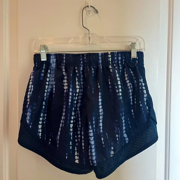 Tie Dye Navy Athletic Shorts - Picture 2 of 2